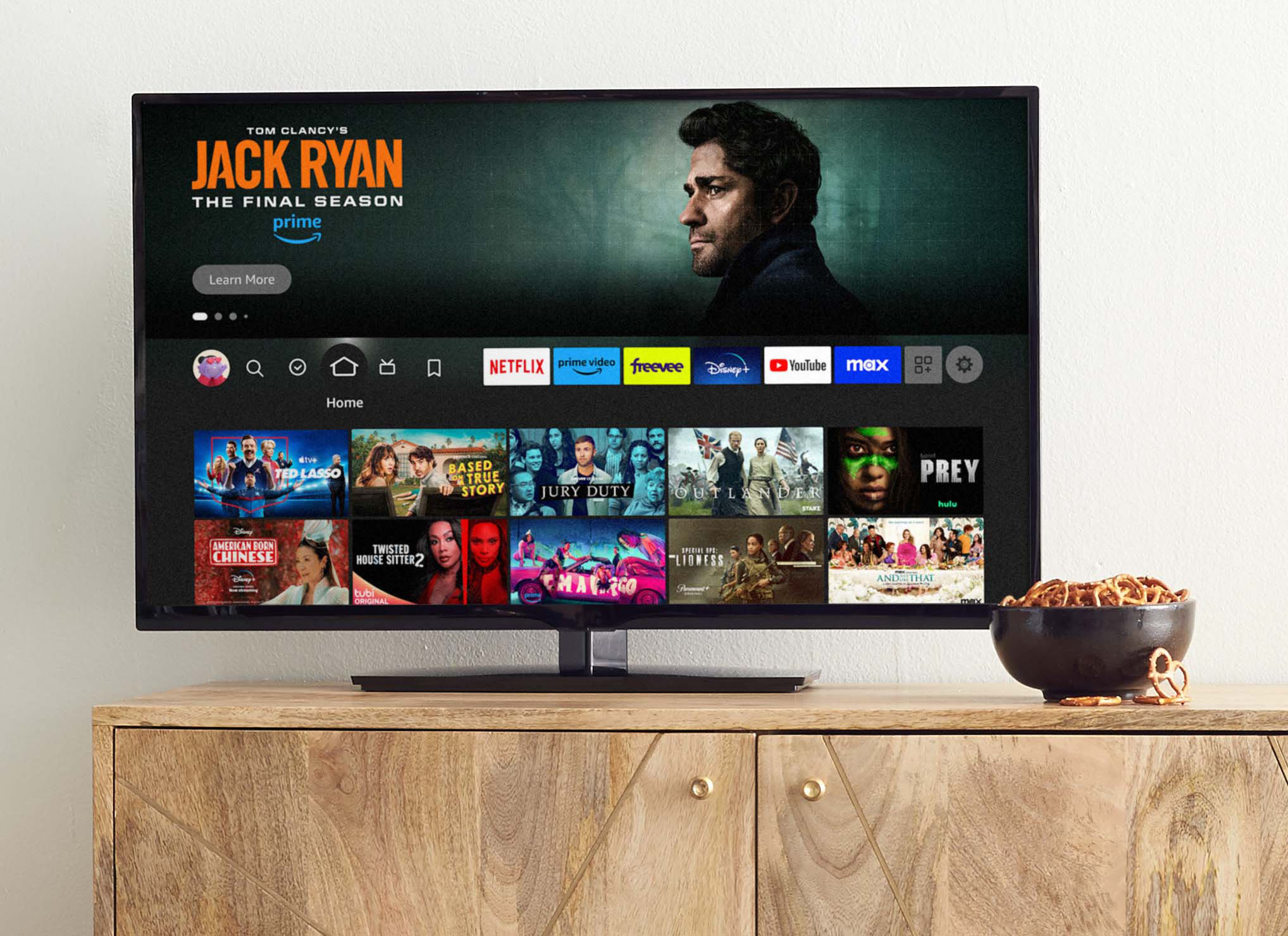 Amazon Fire TV Stick with Alexa Voice Remote (includes TV controls)